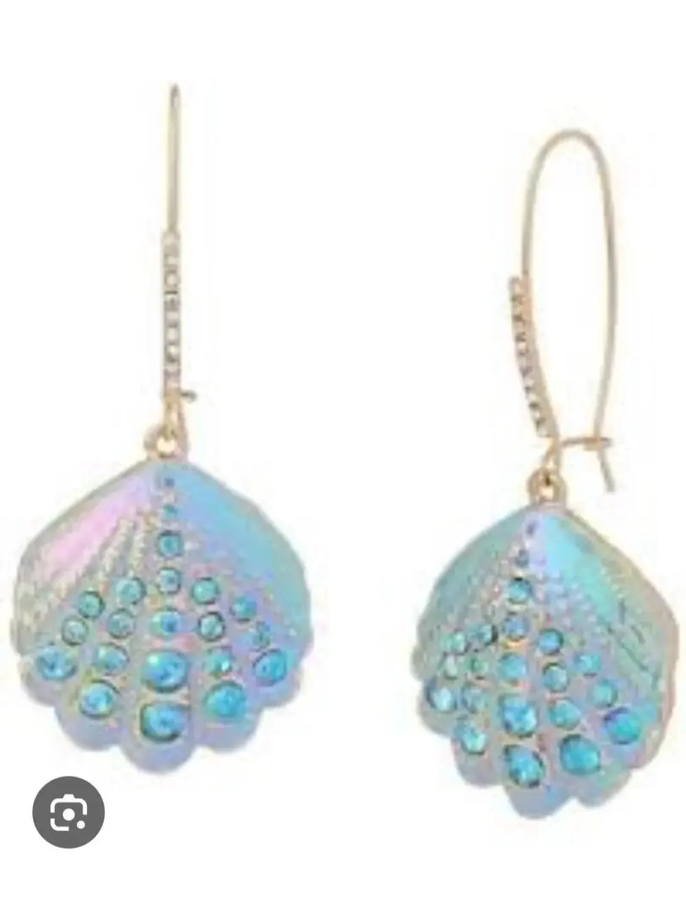 BETSEY JOHNSON Mermaid Drop Earrings